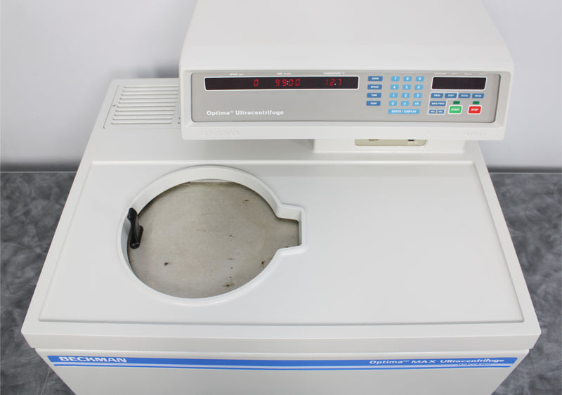 Beckman Optima MAX 130K Refrigerated Benchtop Ultracentrifuge Centrifuge 364301