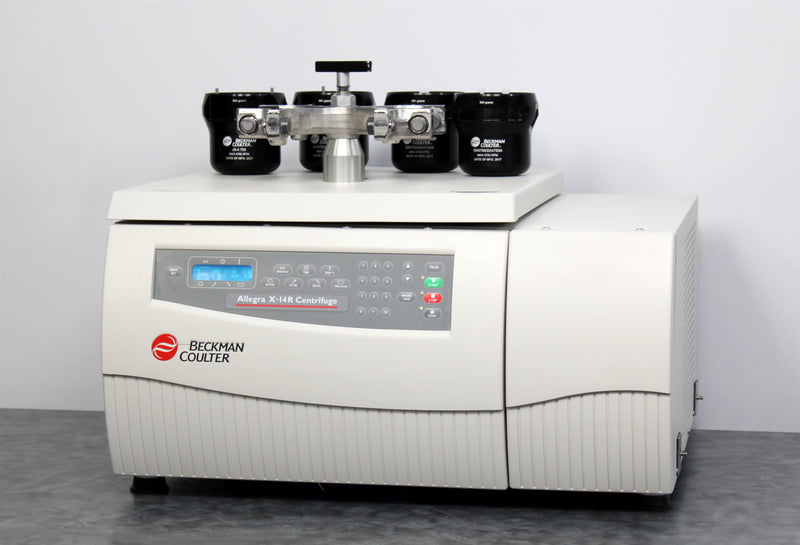 Beckman Coulter Allegra X-14R Refrigerated Benchtop Centrifuge A99465 with Rotor