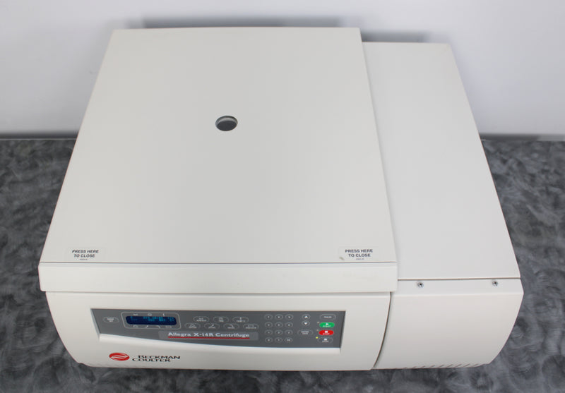 Beckman Coulter Allegra X-14R Refrigerated Benchtop Centrifuge A99465 with Rotor