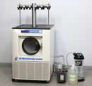 SP VirTis 25EL Freezemobile FM25EL-85 Freeze Dryer Unit, Vacuum Pump, Vacuum Pump Oil, Manual Fluid Evacuator