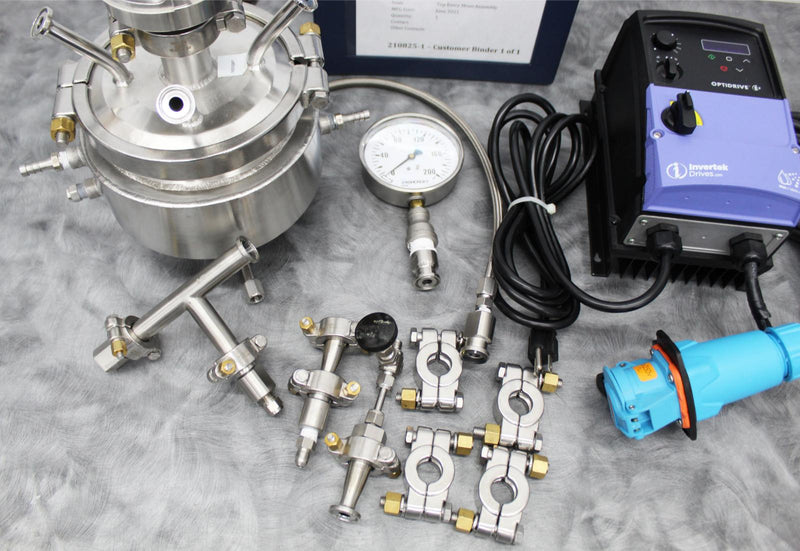 White Mountain Process Top Entry Mixer w/Invertek Optidrive E3 ODE-3-110023-101B