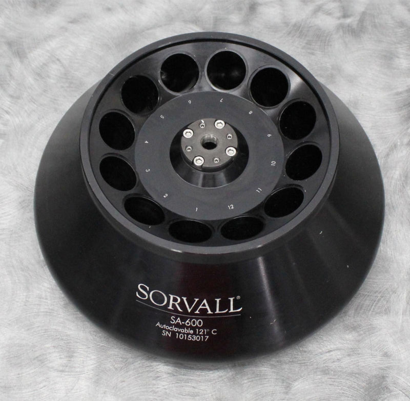 Sorvall 28500 SA-600 Fixed-Angle Centrifuge Rotor 12x50mL 17,000 RPM