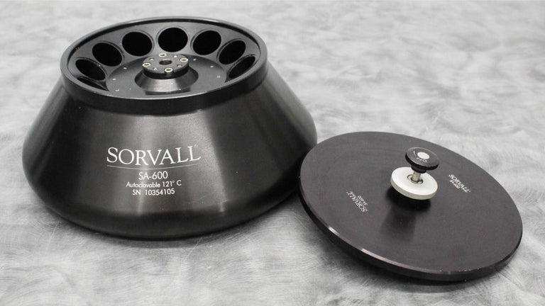 Sorvall 28500 SA-600 Centrifuge Rotor Fixed-Angle 12x50mL 17,000 RPM