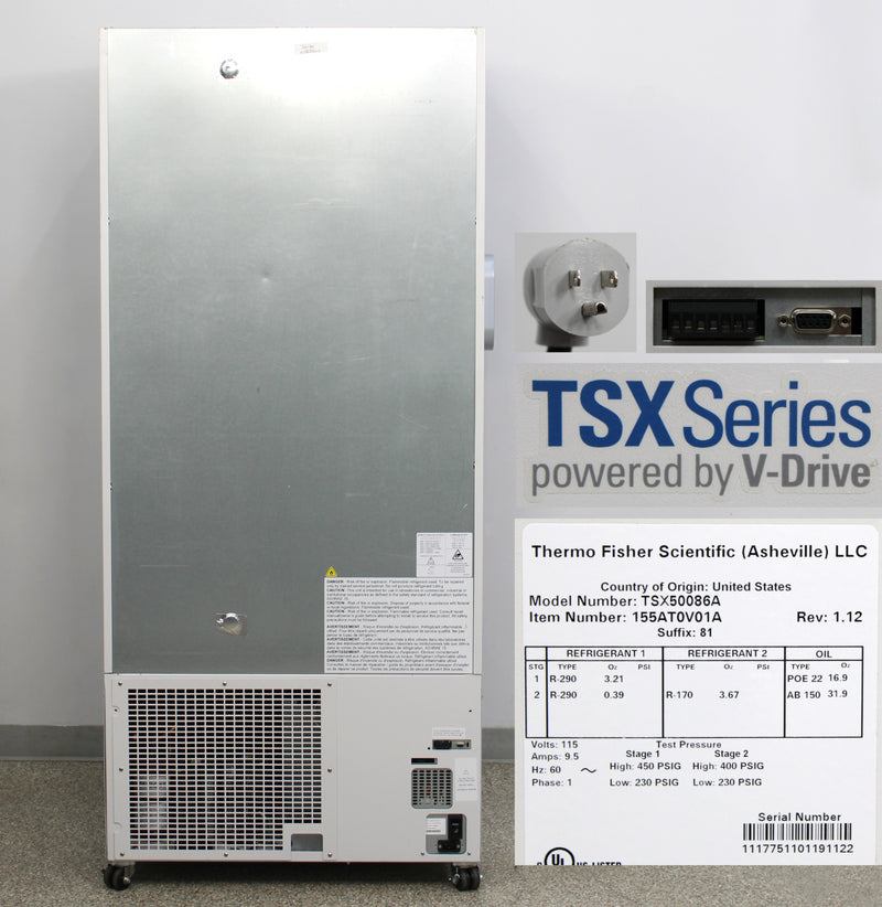 Thermo Scientific TSX50086A TSX -86°C Upright ULT Ultra-Low Temperature Freezer