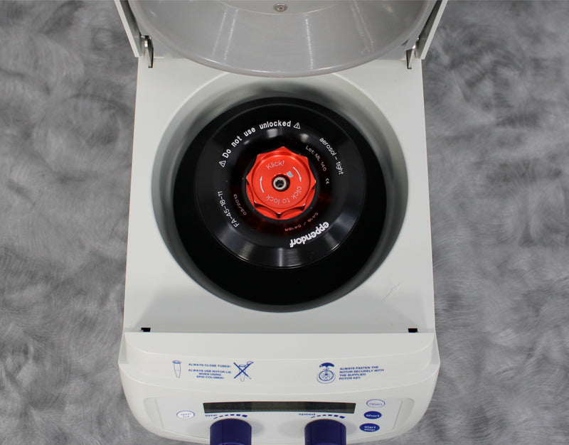 Eppendorf 5418 Benchtop Microcentrifuge and FA-45-18-11 Fixed Angle Rotor