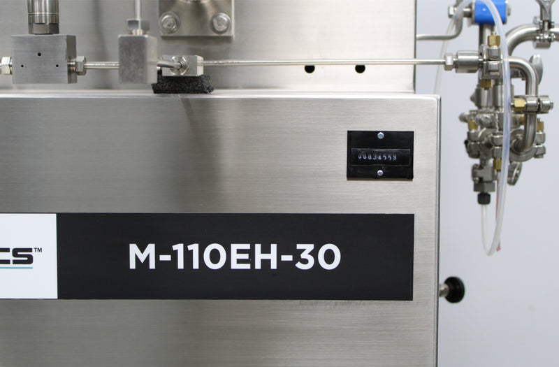 Microfluidics M110EH-30 Electric-Hydraulic Microfluidizer Processor Homogenizer