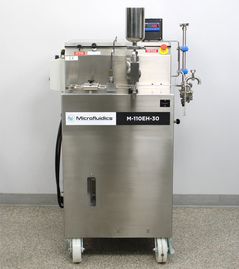 Microfluidics M110EH-30 Electric-Hydraulic Microfluidizer Processor Homogenizer