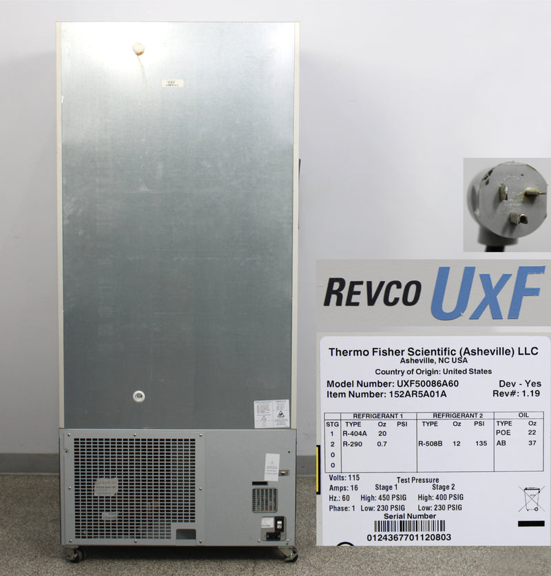 Thermo Revco UxF -86°C UXF50086A60 Upright ULT Ultra-Low Temperature Freezer