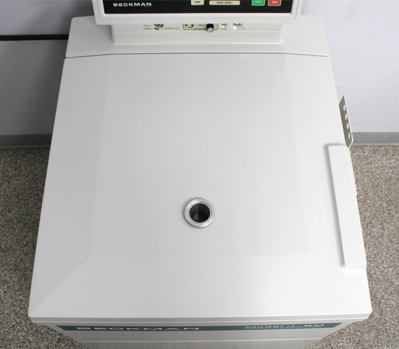 Beckman J6M ELUT Refrigerated Floor Centrifuge Lid Closed