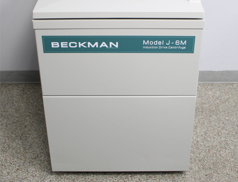 Beckman J6M ELUT Refrigerated Floor Centrifuge Front Panel