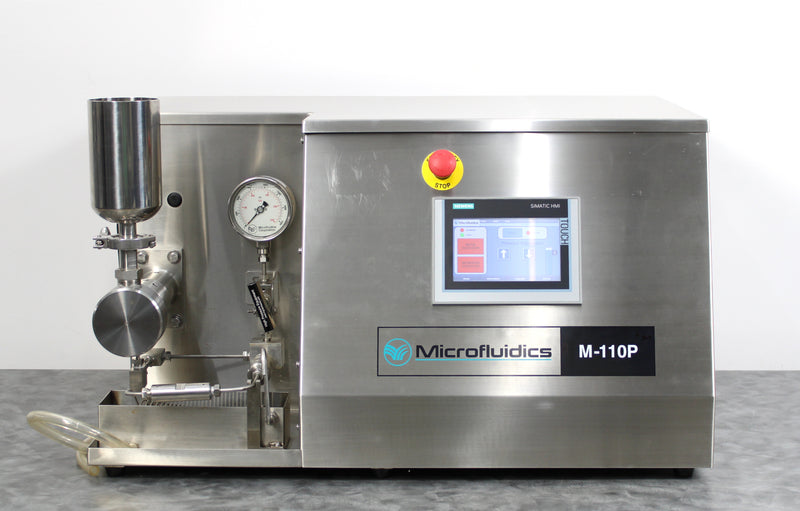 Microfluidics M-110P Electric-Hydraulic Microfluidizer Processor Homogenizer