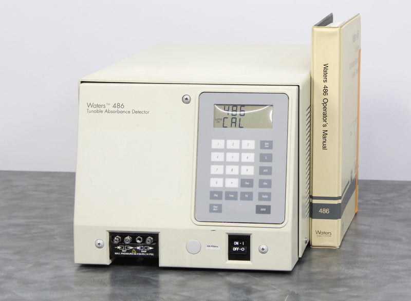 Waters 486 Tunable Absorbance Detector M486 with Manual