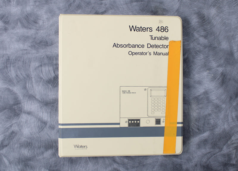 Waters 486 Tunable Absorbance Detector M486 with Manual