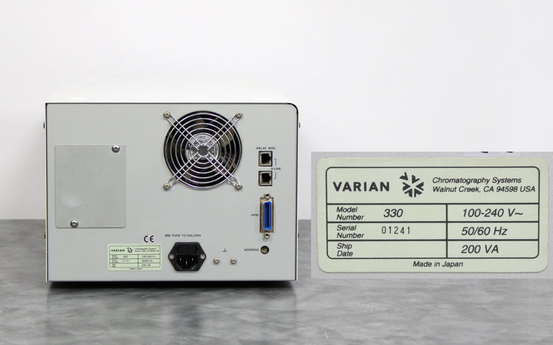 Varian ProStar Model 330 PDA Detector Photodiode Array HPLC