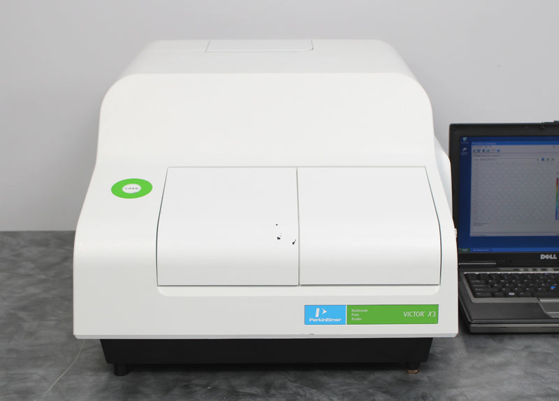 Perkin Elmer Victor X3 2030-0030 Multimode Microplate Reader with Stack & Laptop