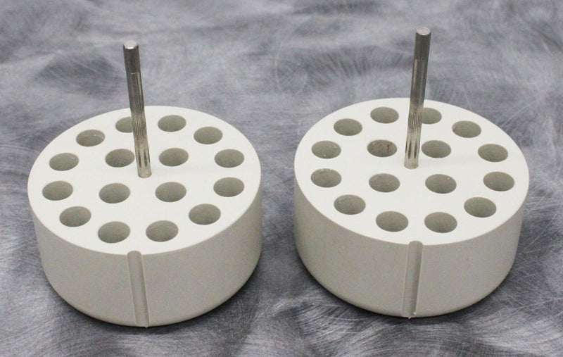 x2 Beckman Coulter 16x2mL Centrifuge Swing Bucket Rotor Adapters 368336