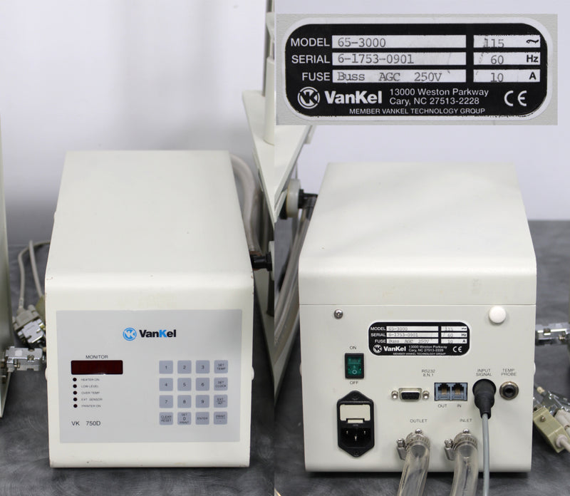 Varian VK7010 Dissolution Bath System with VK8000 VK808 VK806 VK750D Circulator