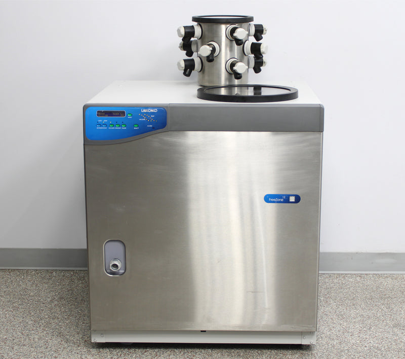 Labconco FreeZone 12 Liter -50°C Console Freeze Dryer with 12-Port Drum Manifold