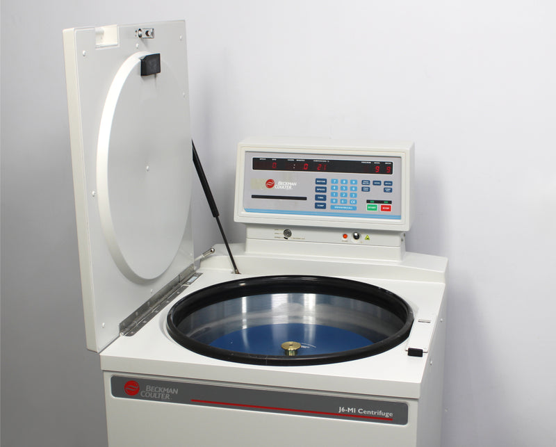 Beckman Coulter J6-MI High-Capacity Refrigerated Floor Centrifuge and Rotor