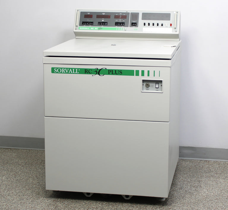 DuPont Sorvall RC-3C Plus High-Capacity Refrigerated Floor Centrifuge and Rotor