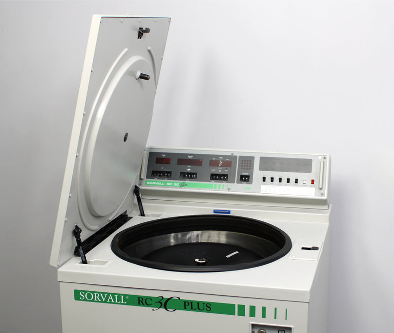 DuPont Sorvall RC-3C Plus High-Capacity Refrigerated Floor Centrifuge and Rotor