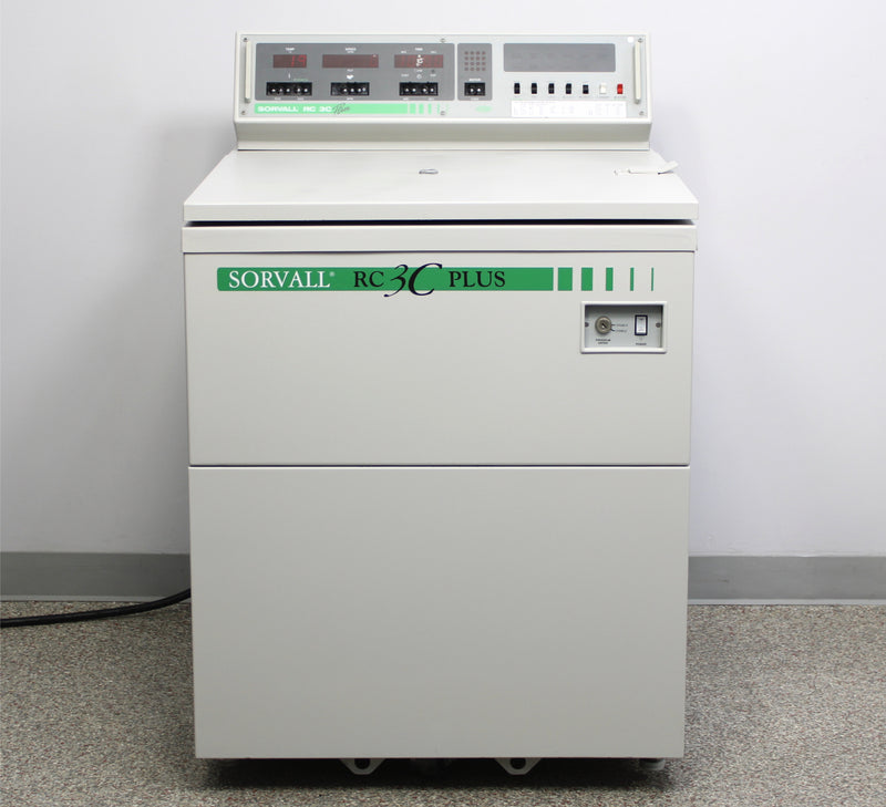 DuPont Sorvall RC-3C Plus High-Capacity Refrigerated Floor Centrifuge and Rotor