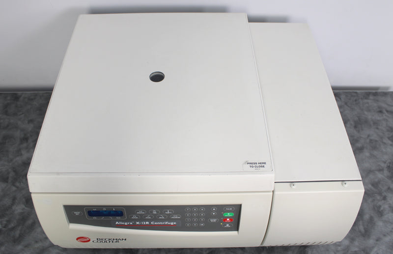 Beckman Coulter Allegra X-12R Refrigerated Benchtop Centrifuge and SX4750 Rotor