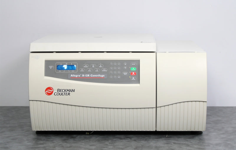 Beckman Coulter Allegra X-12R Refrigerated Benchtop Centrifuge and SX4750 Rotor