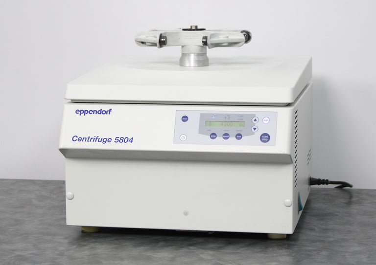 Eppendorf 5804 High-Speed Benchtop Centrifuge with S-4-72 Swing Bucket Rotor