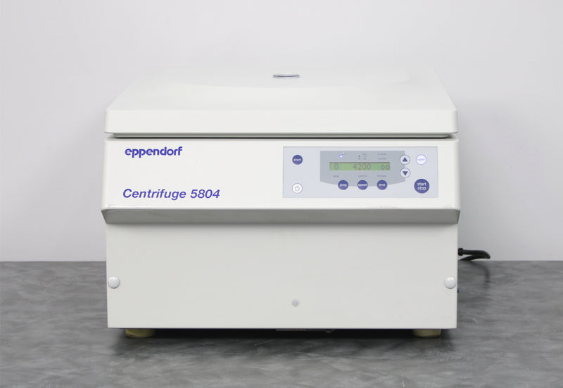 Eppendorf 5804 High-Speed Benchtop Centrifuge with S-4-72 Swing Bucket Rotor