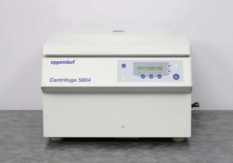 Eppendorf 5804 High-Speed Benchtop Centrifuge and S-4-72 Swing Bucket Rotor