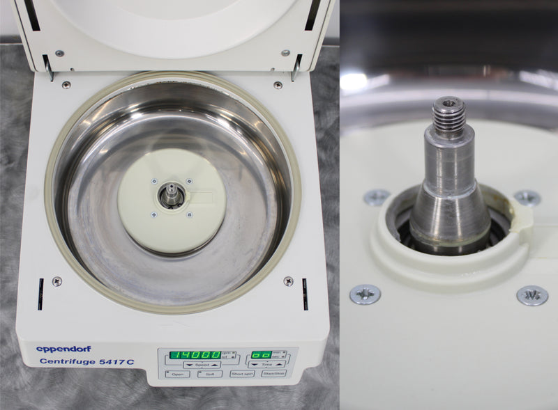 Eppendorf 5417C High-Speed Benchtop Microcentrifuge 5417 and F45-30-11 Rotor