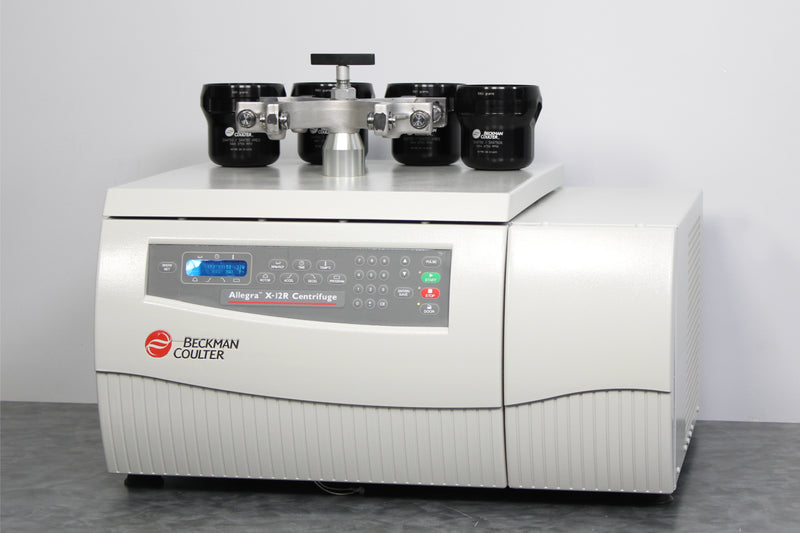 Beckman Coulter Allegra X-12R Refrigerated Benchtop Centrifuge with SX4750 Rotor