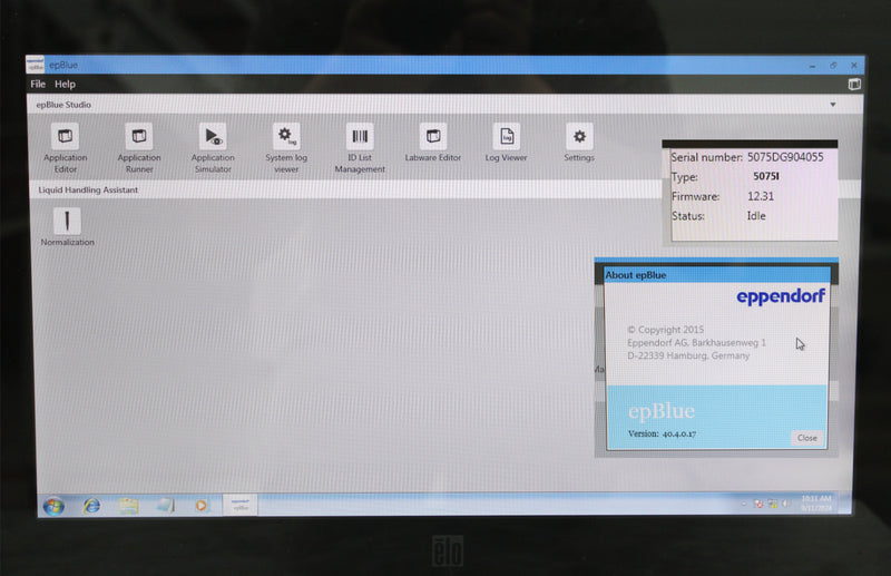 Eppendorf epMotion 5075I Liquid Handler Workstation with ELO PC and Software