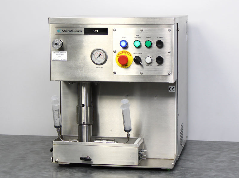 Microfluidics LV1-UL Low Volume Microfluidizer Processor Electric Homogenizer