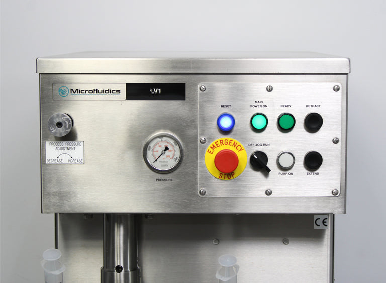 Microfluidics LV1-UL Low Volume Microfluidizer Processor Electric Homogenizer