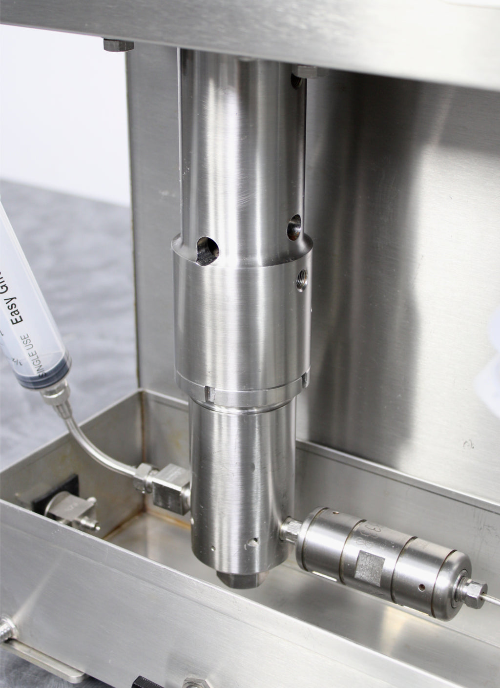 Microfluidics LV1-UL Low Volume Microfluidizer Processor Electric Homo