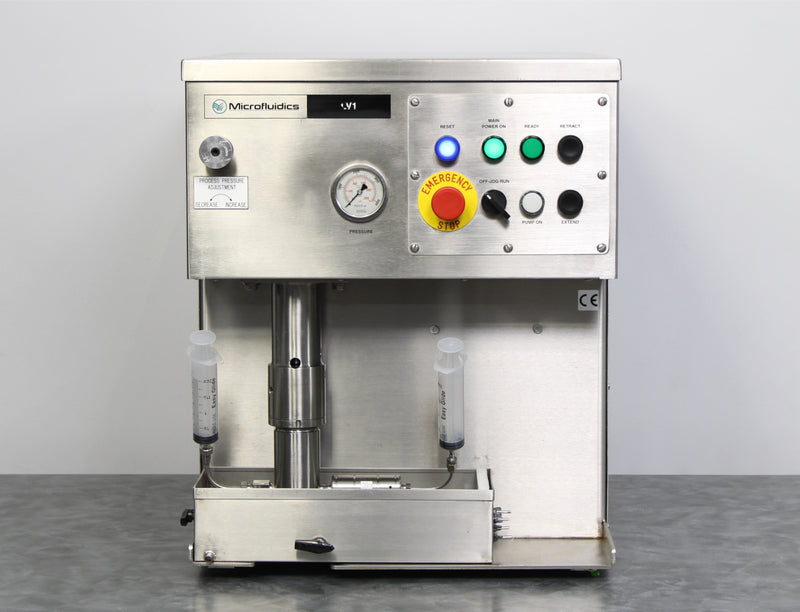 Microfluidics LV1-UL Low Volume Microfluidizer Processor Electric Homogenizer