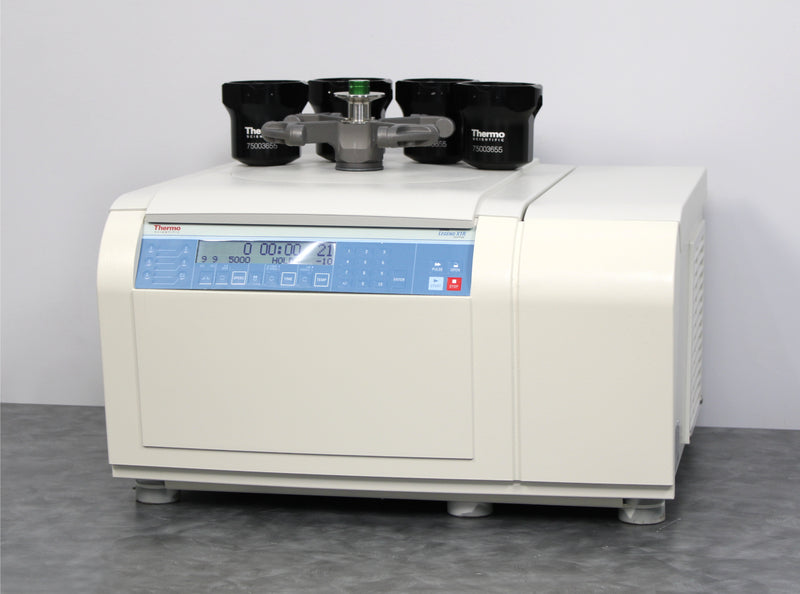 Thermo Sorvall Legend X1R Refrigerated Benchtop Centrifuge and TX-400 Rotor