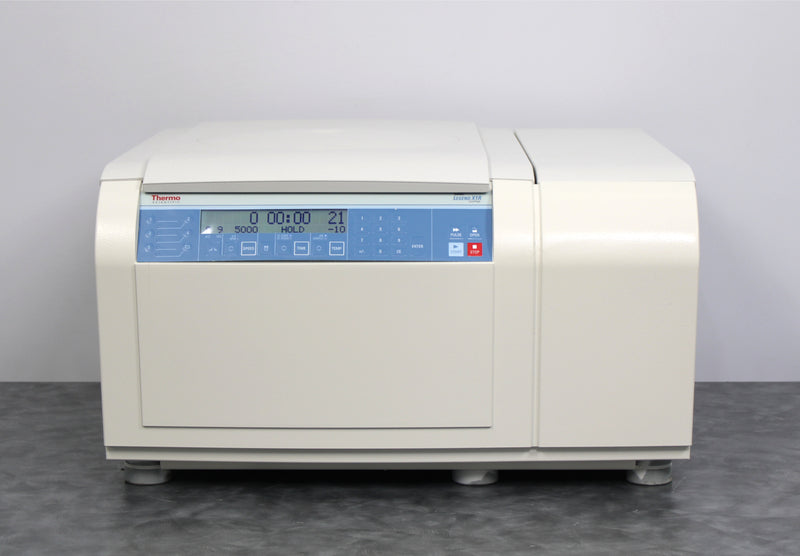 Thermo Sorvall Legend X1R Refrigerated Benchtop Centrifuge and TX-400 Rotor