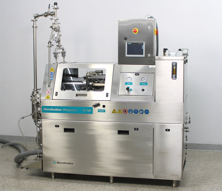 Microfluidics M700 Microfluidizer Processor Production Scale Homogenizer