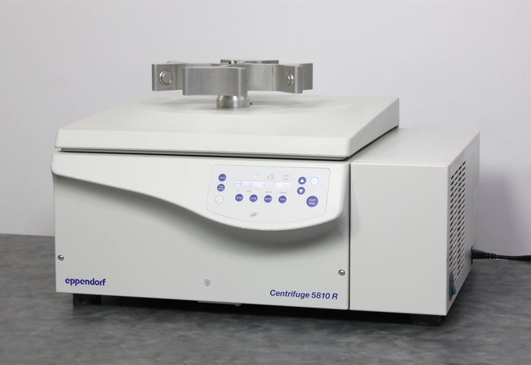 Eppendorf 5810R Refrigerated Benchtop Centrifuge 5811F with A-4-62 Swing Rotor