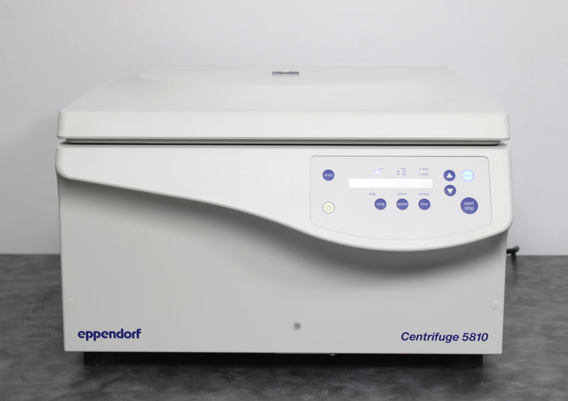 Eppendorf 5810 Benchtop Centrifuge with S-4-104 Swing Bucket Rotor