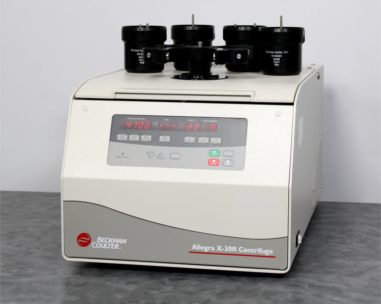 Beckman Coulter Allegra X-30R Refrigerated Benchtop Centrifuge & SX4400 Rotor