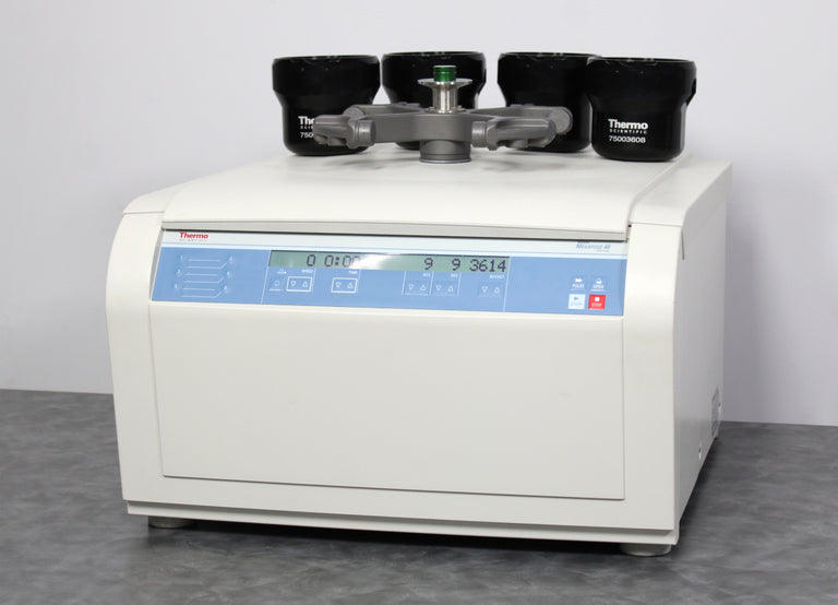 Thermo Heraeus Megafuge 40 Benchtop Centrifuge 75004504 w TX-750 Rotor & Buckets