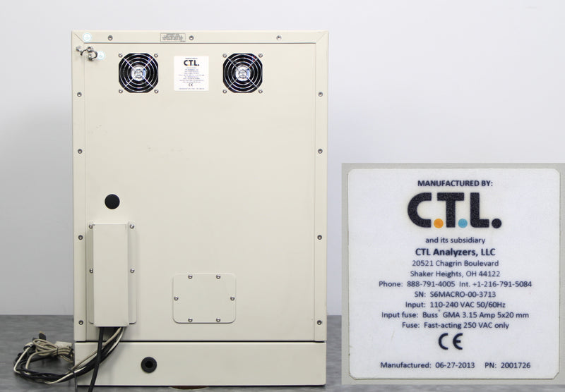 CTL Analyzers ImmunoSpot S6 Macro Analyzer ELISA System