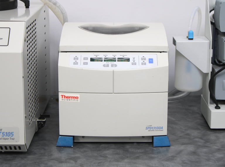 Thermo Savant SpeedVac SPD131DDA Concentrator with RVT5105 Trap and OFP400 Pump