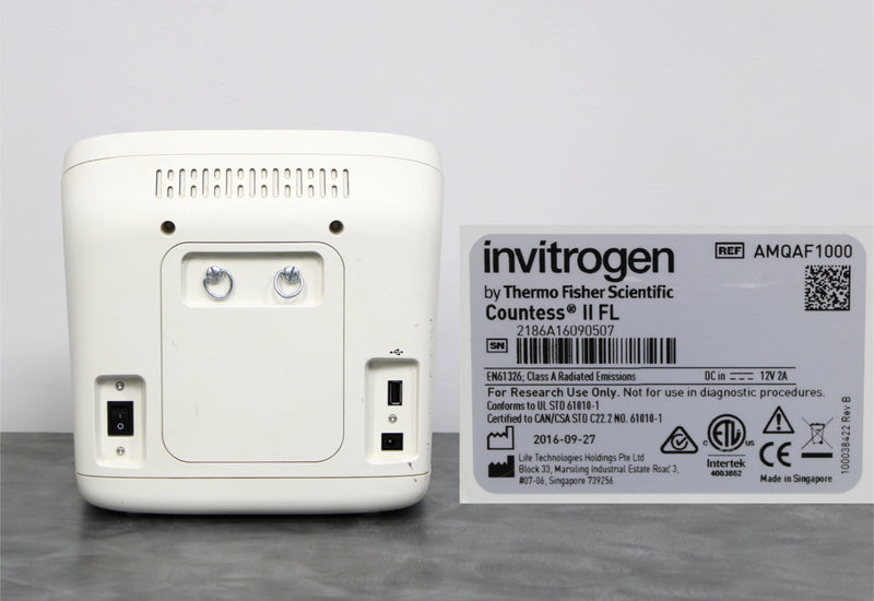 Invitrogen Thermo Countess II FL AMQAF1000 Automated Cell Counter Assay Platform