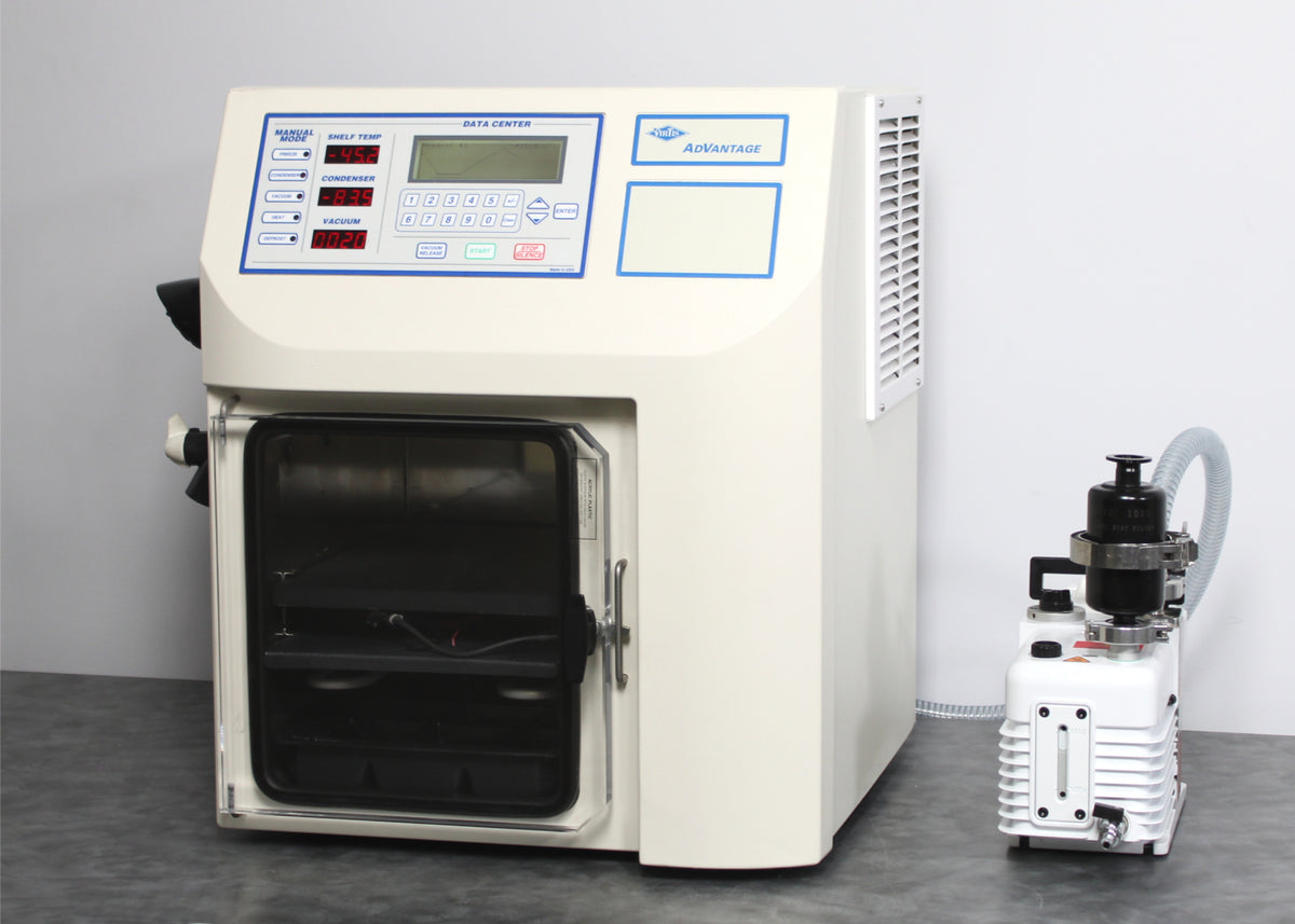 VirTis Advantage Plus EL-85 Benchtop Shelf Freeze Dryer