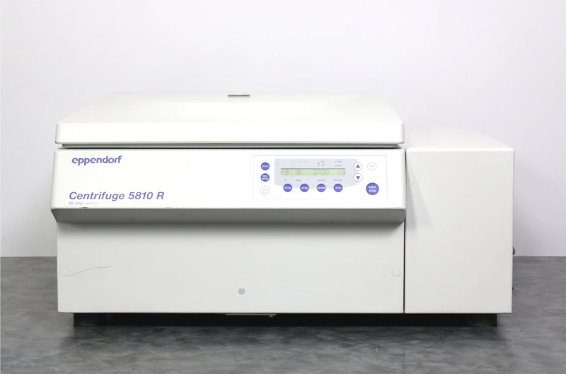 Eppendorf 5810R Refrigerated Benchtop Centrifuge w/ A-2-DWP Rotor & Carriers